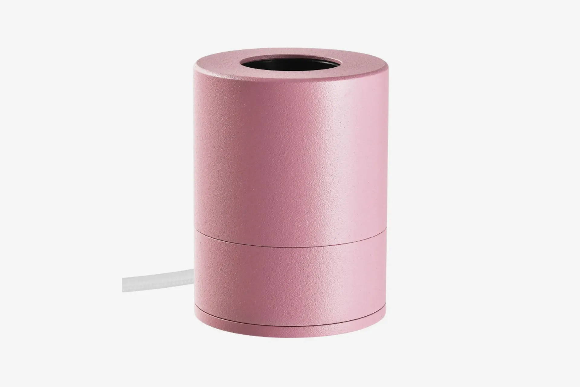 Message In The Bulb(MITB)-POP TABLE LAMP BASE - PINK WITH WHITE
